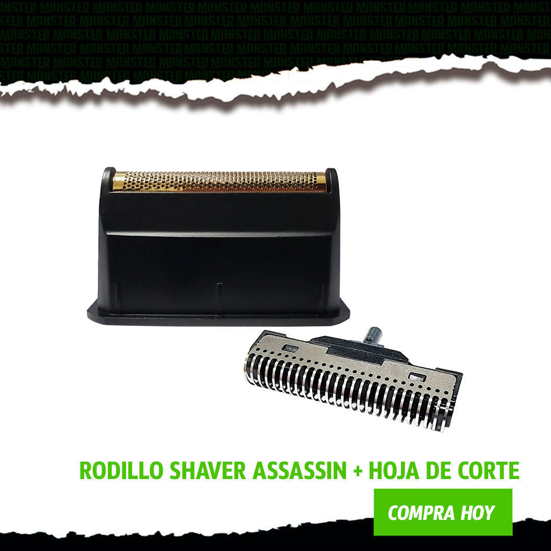 RODILLO SHAVER ASSASSIN + HOJA DE CORTE