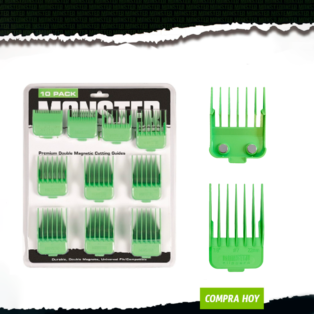 KIT GUÍAS DE CORTE DOBLES MAGNÉTICAS PREMIUM - VERDES